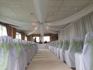 Ceiling Drapes Hire