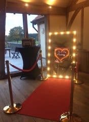 Rustic Mirror Photo Booth