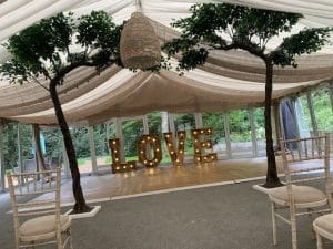 Blossom Canopy Trees Hire