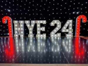 NYE Light Up Numbers